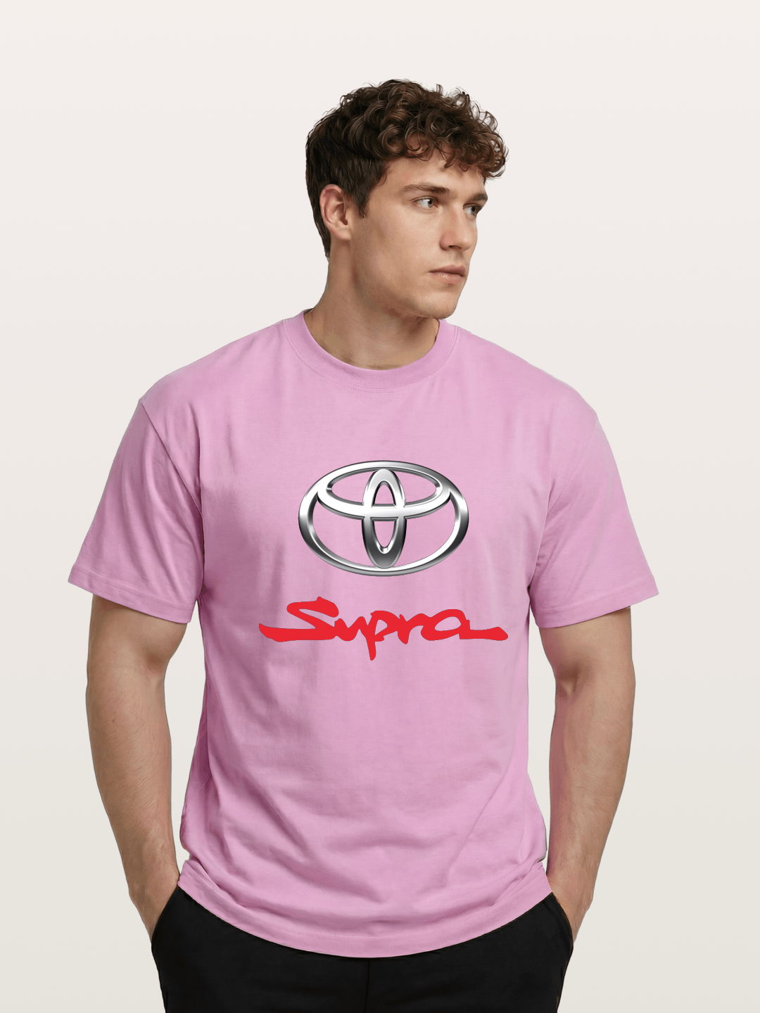 Toyota Supra Handwritten Logo Gildan T-shirt