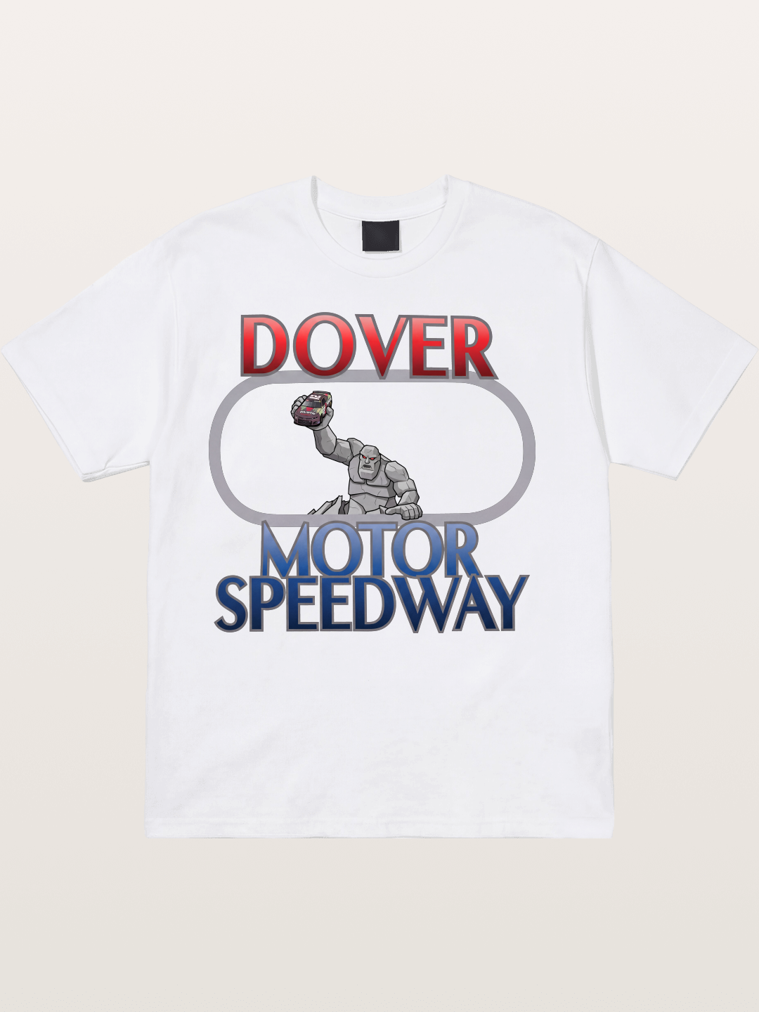 Miles the Monster Dover NASCAR Design Cotton T-shirt
