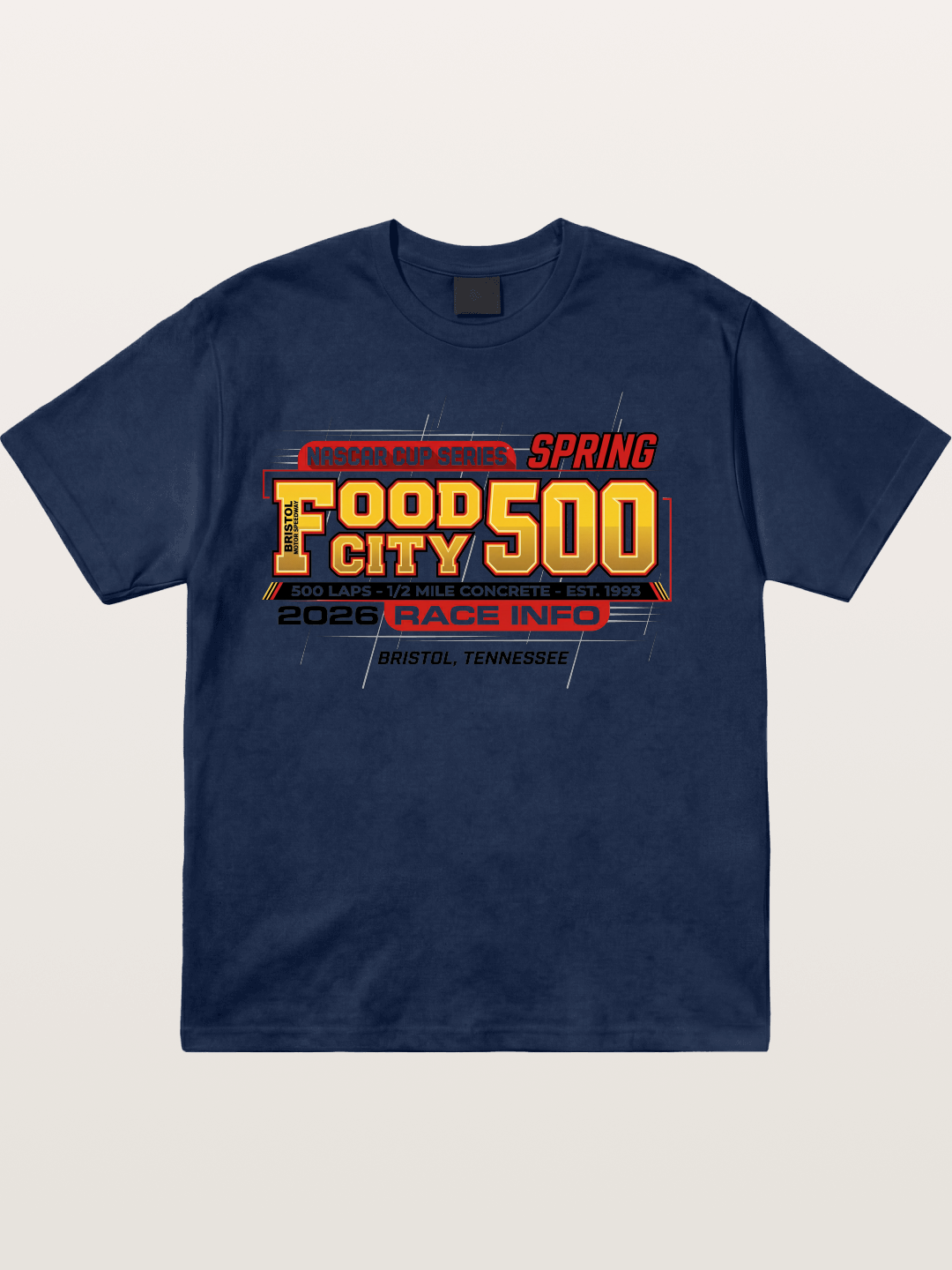 2026 Spring Food City 500 Cotton T-shirt