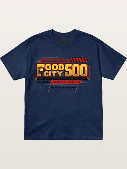2026 Spring Food City 500 Cotton T-shirt