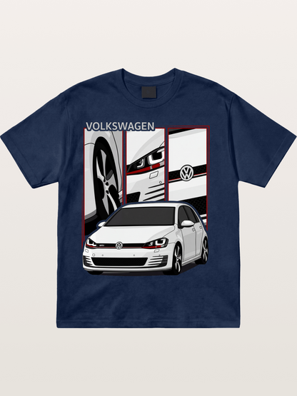 Volkswagen Golf MK7 GTI Front Cotton T-shirt