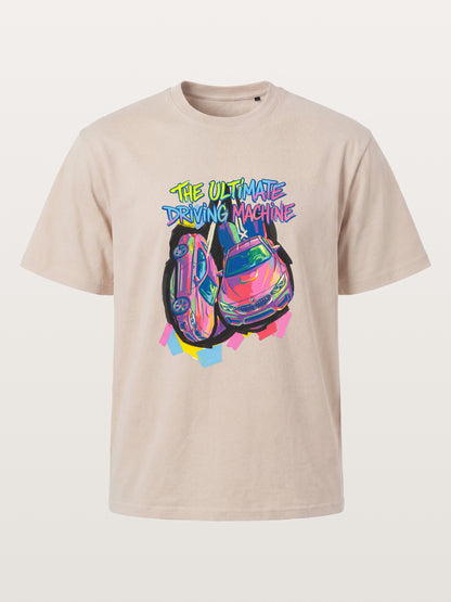 Graffiti BMW Driving Machine Cotton T-shirt