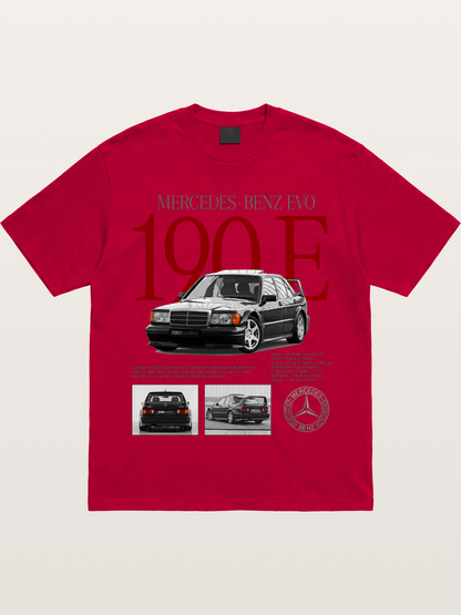 Mercedes-Benz 190E Retro Profile Gildan T-shirt