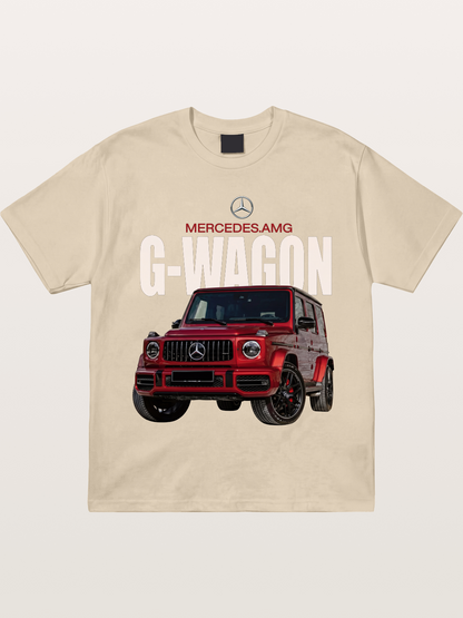 Red Mercedes G-Wagon Off-Road Gildan T-shirt
