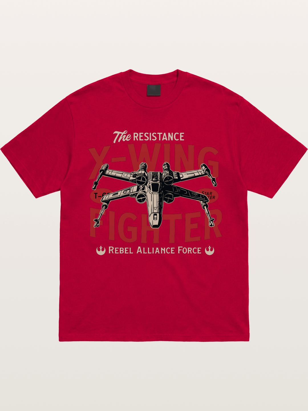 Resistance X-Wing Fighter Retro Design Gildan T-shirt