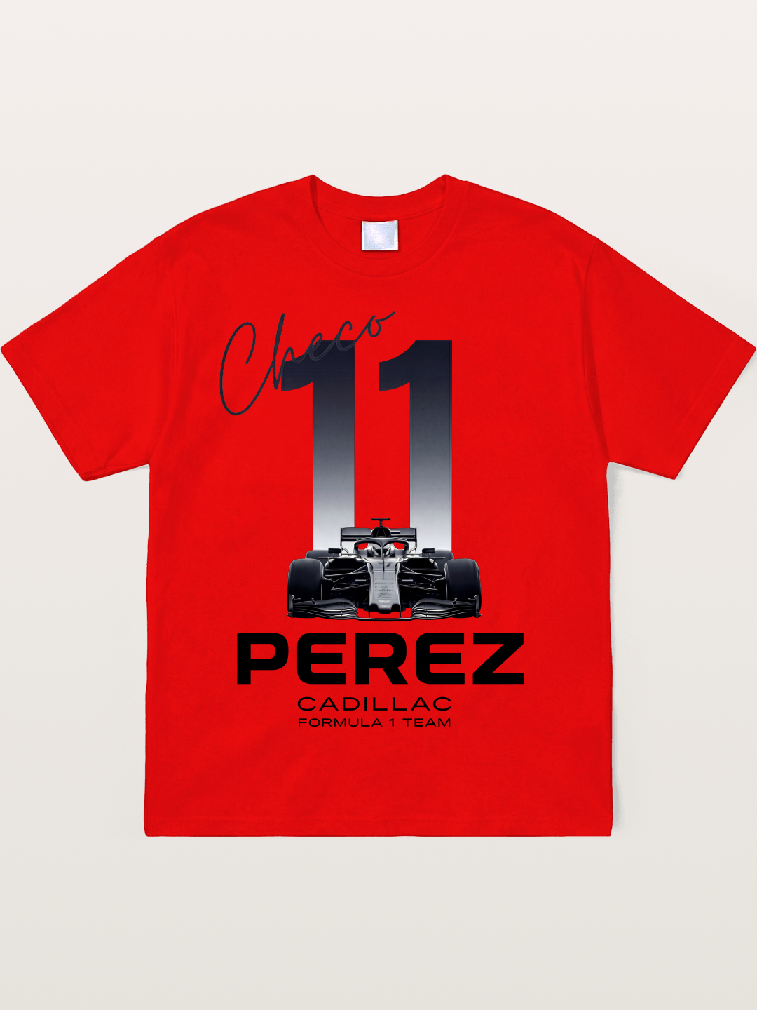 Sergio Perez 11 F1 Cadillac Soft-Stay T-shirt