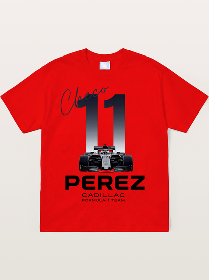 Sergio Perez 11 F1 Cadillac Soft-Stay T-shirt