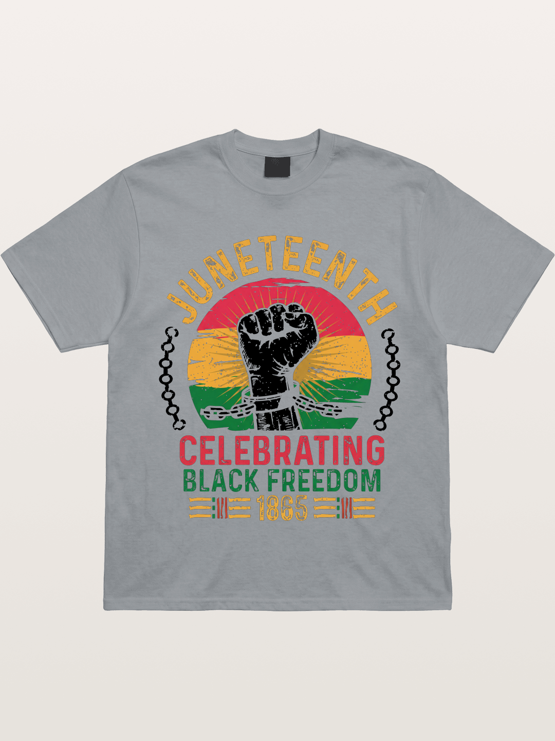 Juneteenth Black Freedom Fist Gildan T-shirt