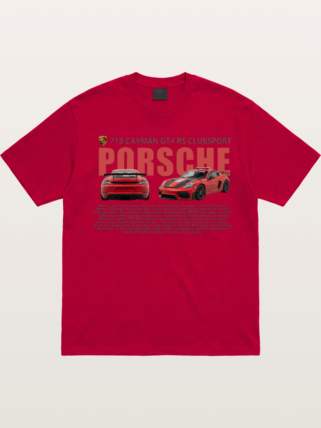Porsche 718 Cayman GT4 RS Gildan T-shirt
