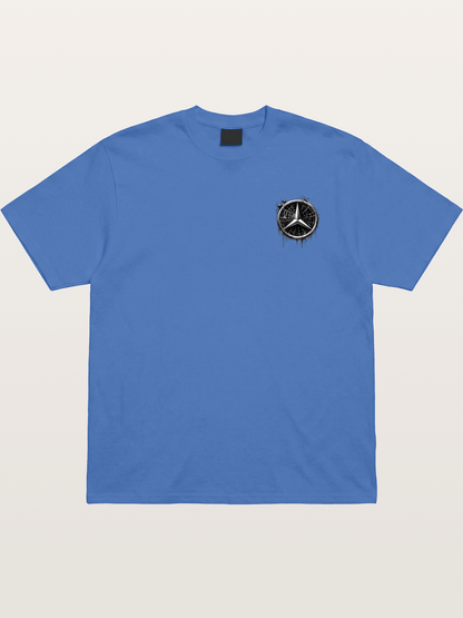 Mercedes Spider Web Logo Art Gildan T-shirt