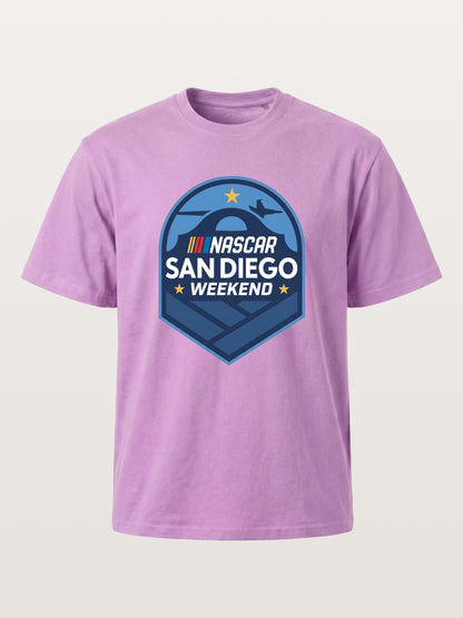 NASCAR San Diego Shield Emblem Gildan T-shirt