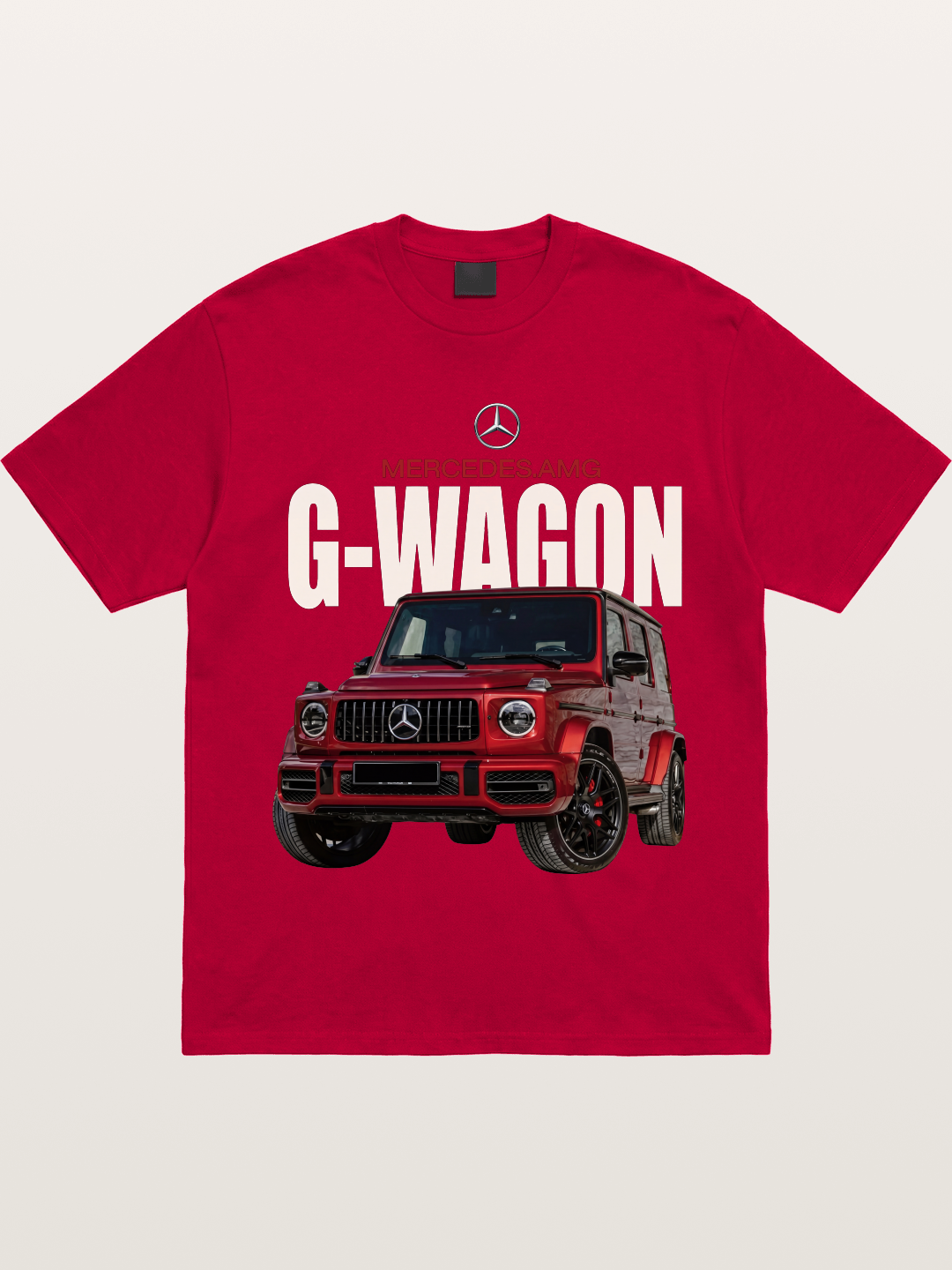Red Mercedes G-Wagon Off-Road Gildan T-shirt