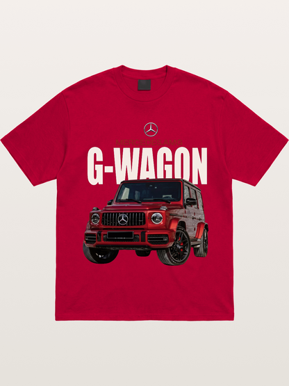 Red Mercedes G-Wagon Off-Road Gildan T-shirt