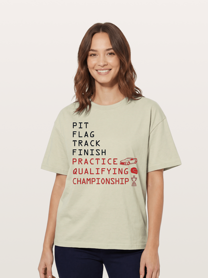 Track Jargon Cotton T-shirt