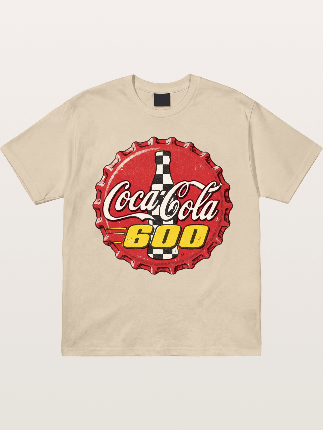 Coca-Cola 600 Vintage Bottle Cap Gildan T-shirt