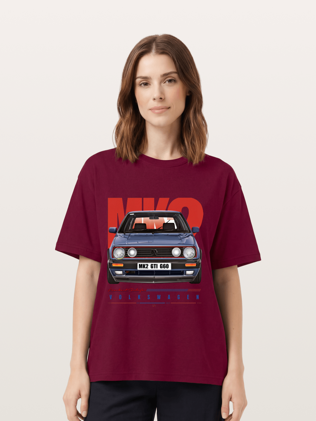 Volkswagen Golf MK2 GTI G60 Gildan T-shirt
