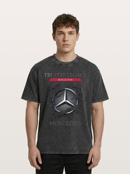 Mercedes 1926 Tear Logo Washed T-shirt