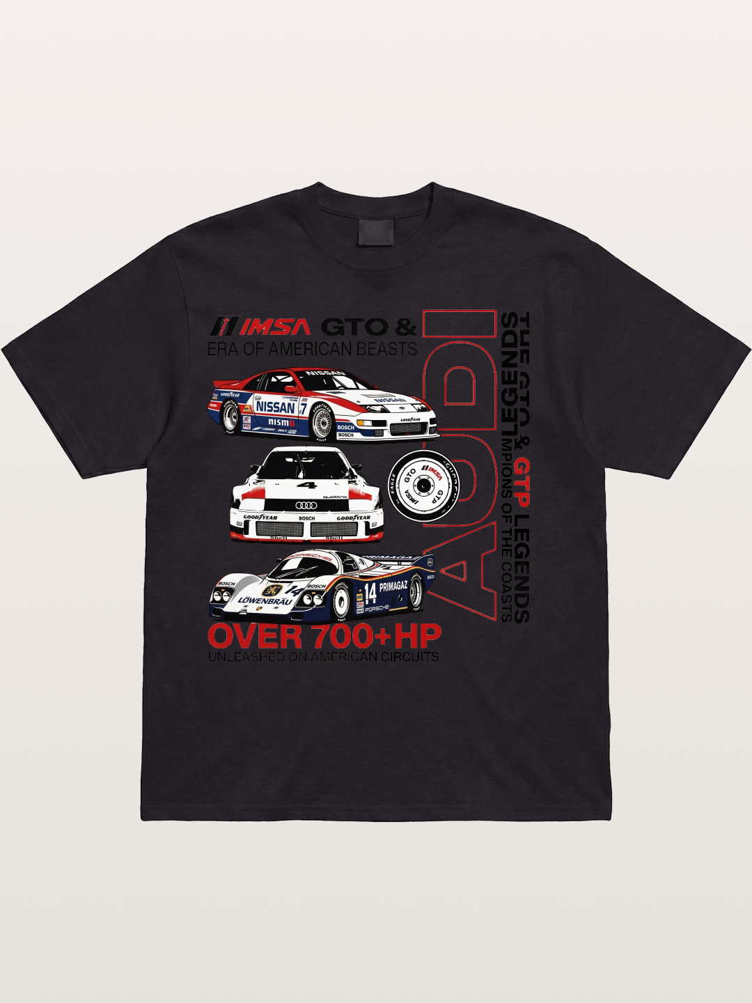 700+HP Legends Cotton T-shirt