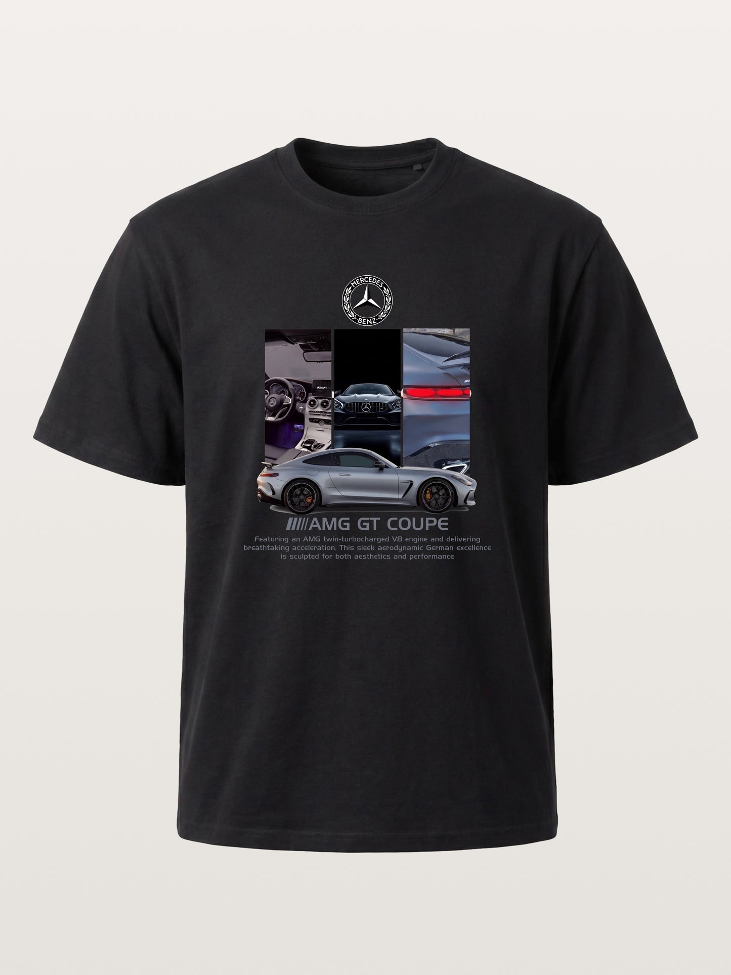 AMG GT Coupe Cabin And Exterior Mix Gildan T-shirt