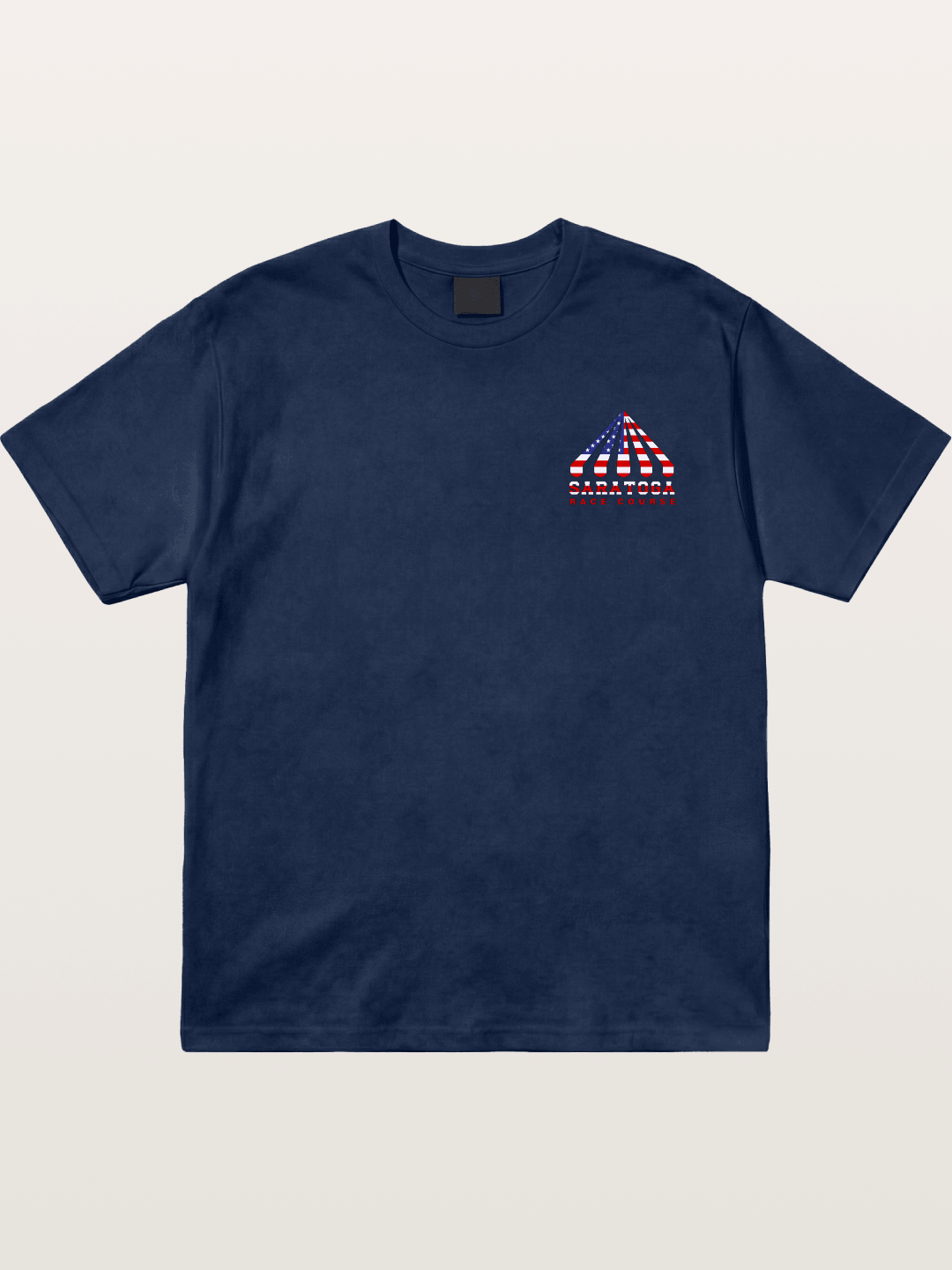 Saratoga Star Spangled Tent Top Cotton T-shirt