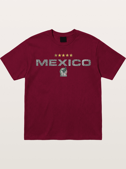 Mexico Football Retro Logo Gildan T-shirt