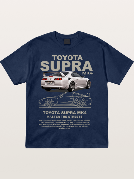 Supra MK4 Line Art & Full View Cotton T-shirt