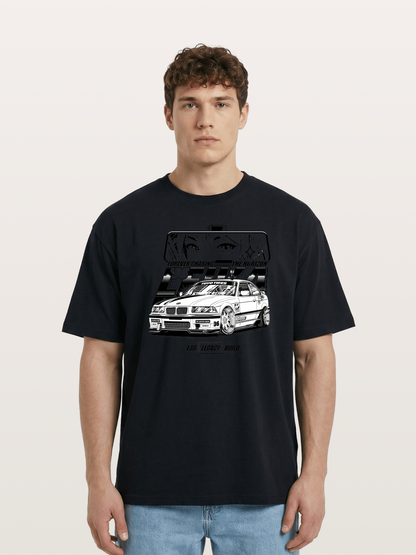 Vintage Race Car Cotton T-shirt