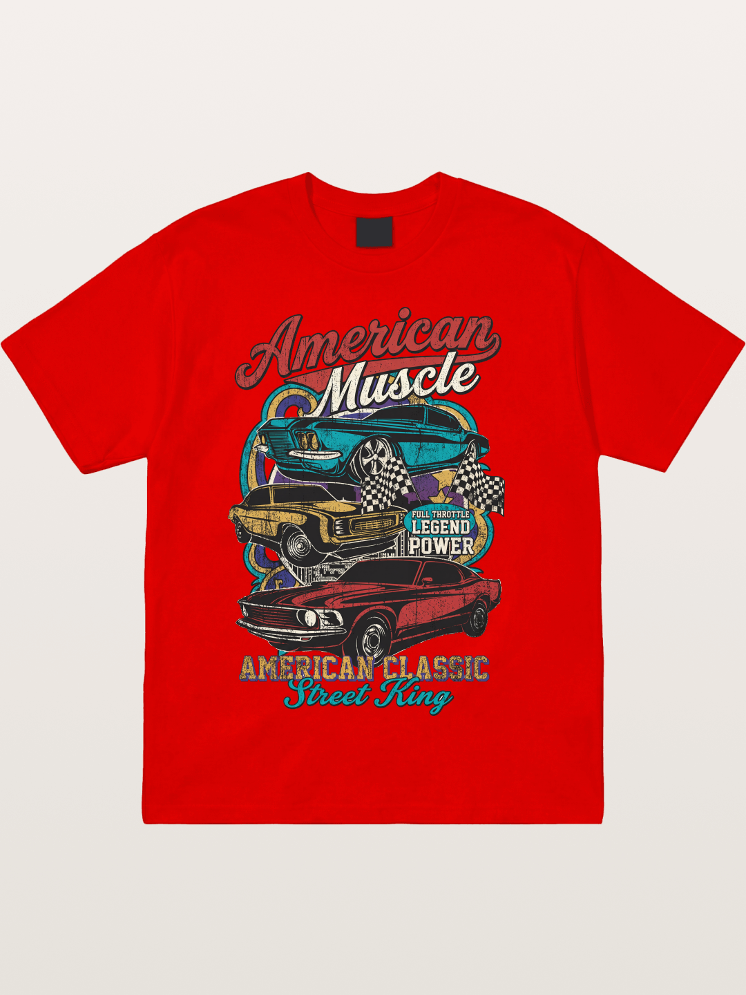 Mustang King Cotton T-shirt