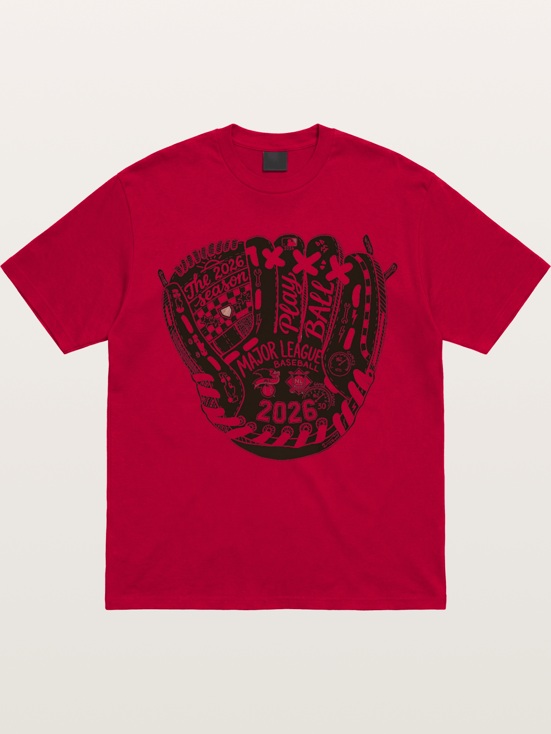 Play Ball Glove Gildan T-shirt
