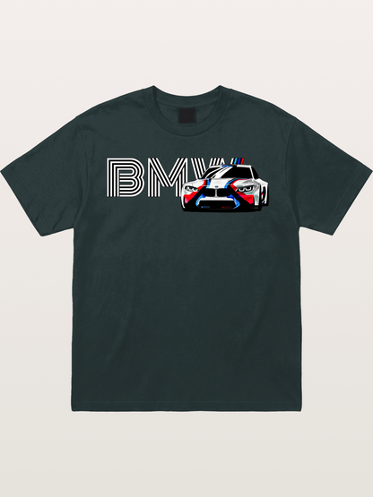 BMW M Series Typography Print Gildan T-shirt