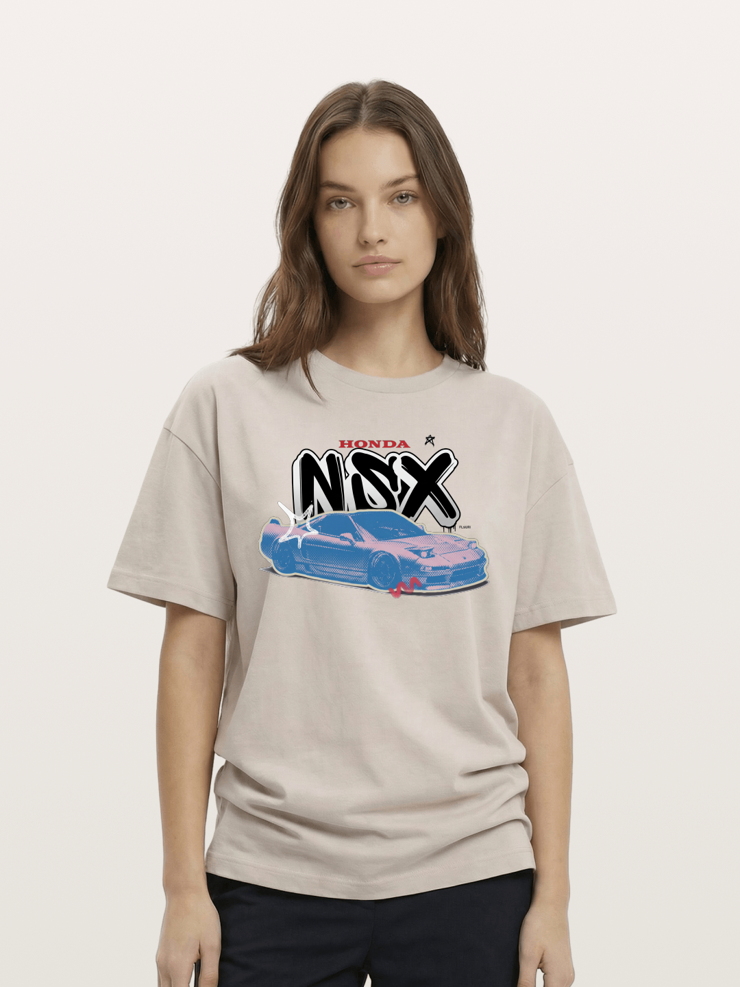 Blue NSX Cotton T-shirt