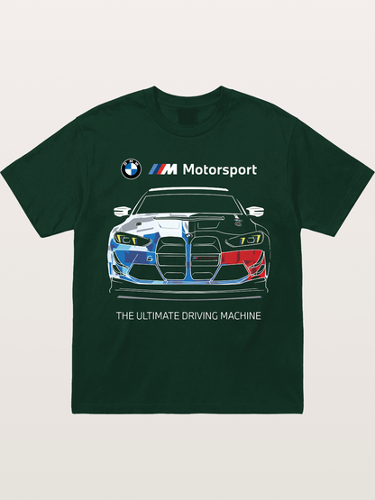 BMW M Motorsport Race Car Livery Gildan T-shirt