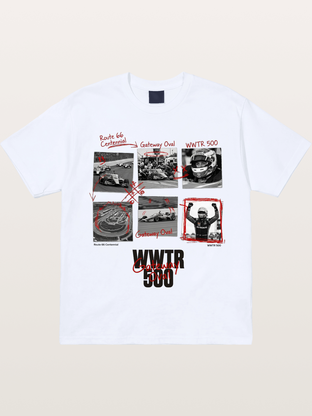 Scrapbook WWTR500 Race Print Gildan T-shirt