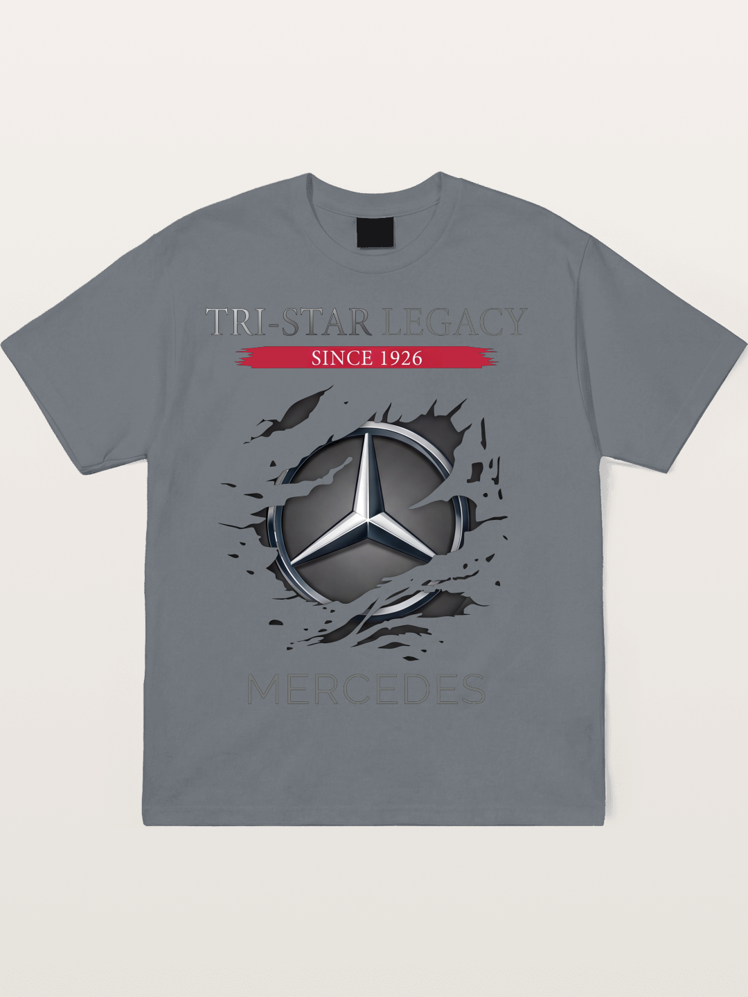 Mercedes 1926 Tear Logo Cotton T-shirt