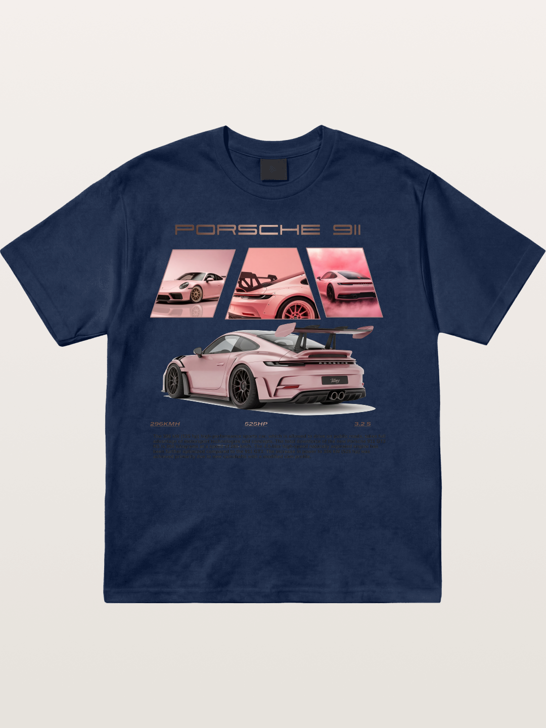 Pink Widebody Cotton T-shirt