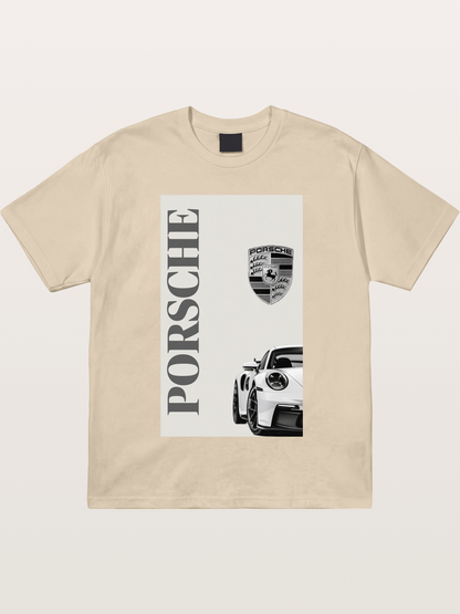 Porsche Minimal Emblem Art Gildan T-shirt