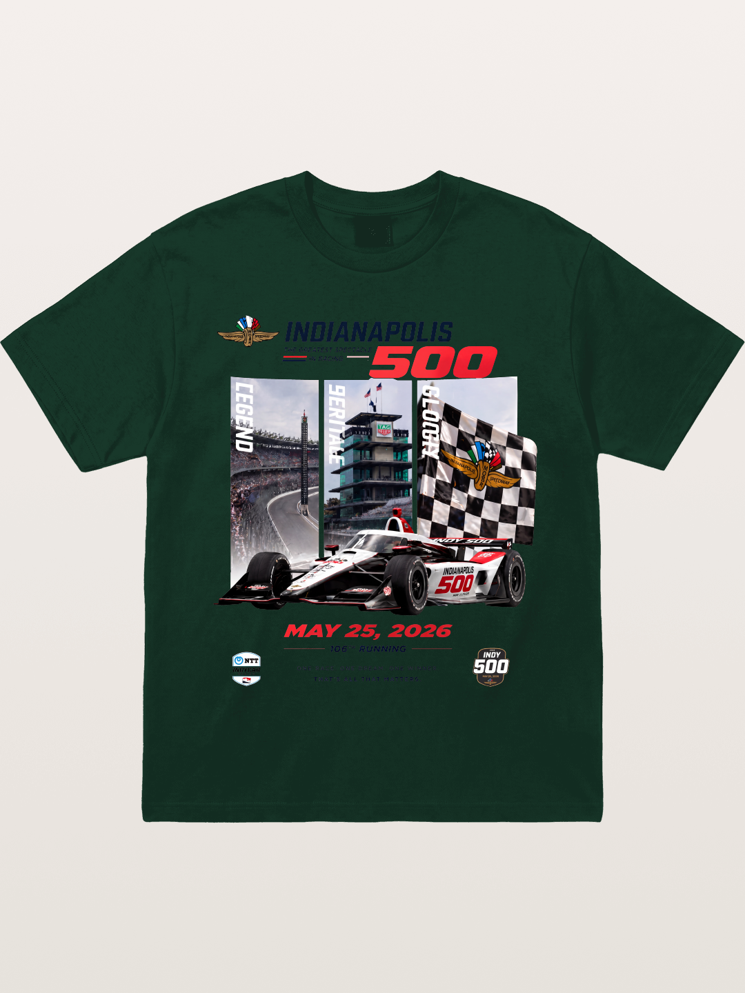 106th Indy 500 Race Day Art Gildan T-shirt