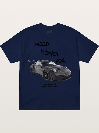 Porsche 992 GT3 RS Need Money Gildan T-shirt
