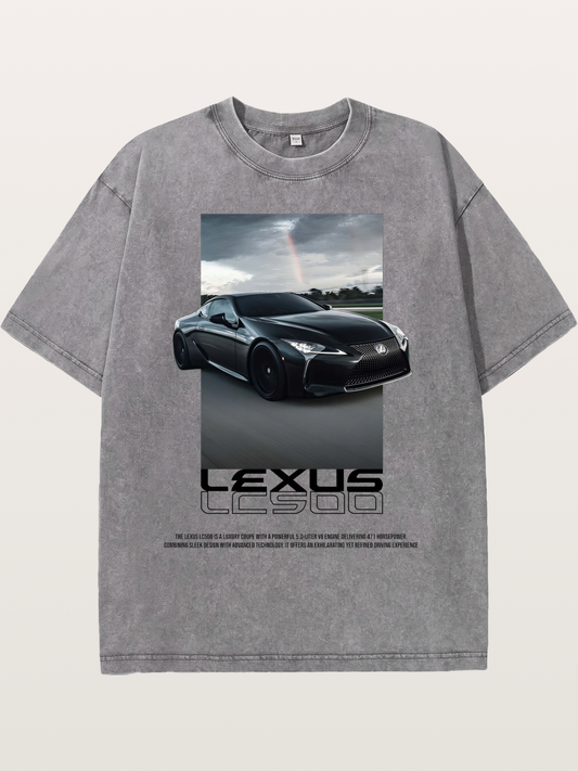 Lexus LC500 Sports Car Poster Washed T-shirt