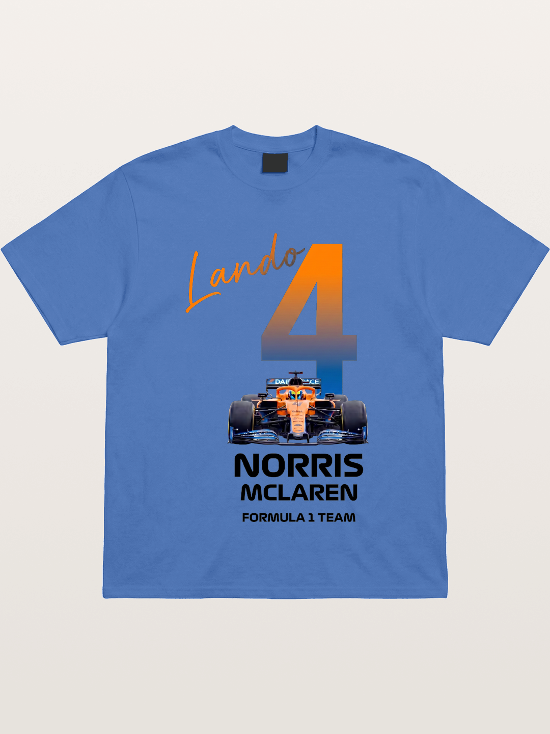 Lando Norris McLaren 4 Graphic Gildan T-shirt