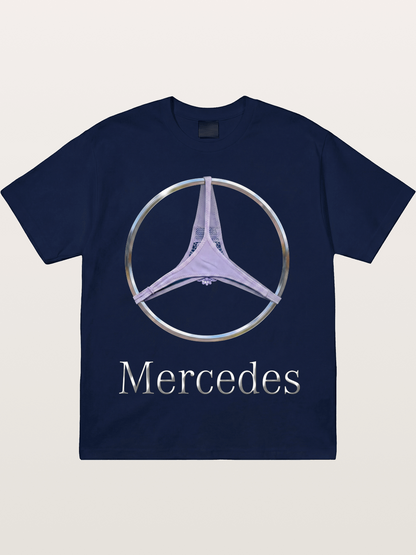 Mercedes Logo Thong Print Gildan T-shirt