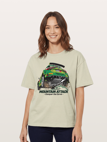Curve Attack Cotton T-shirt