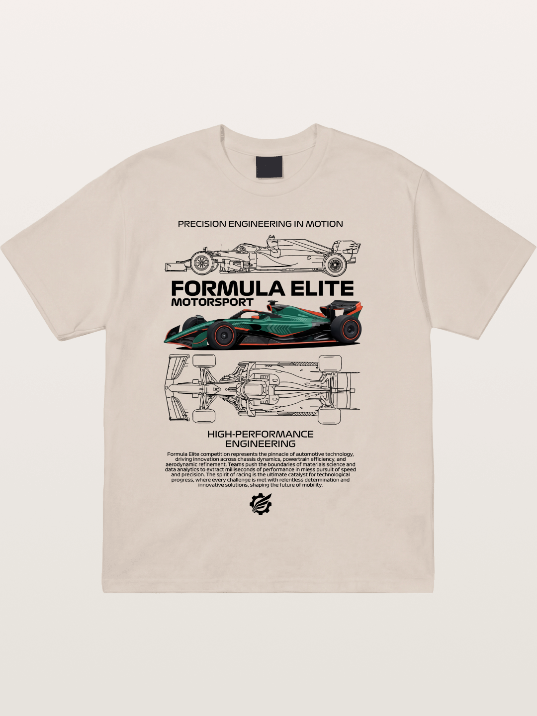 Precision Motion Cotton T-shirt