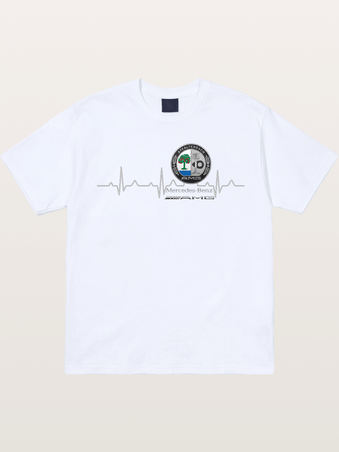 AMG Affalterbach Crest with Pulse Wave Gildan T-shirt