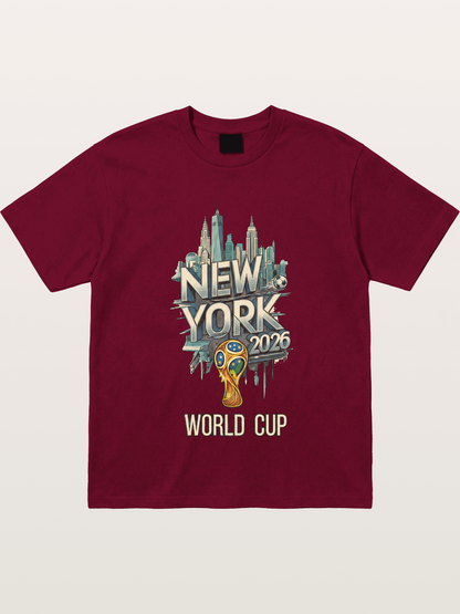 NYC World Cup 2026 Emblem Gildan T-shirt