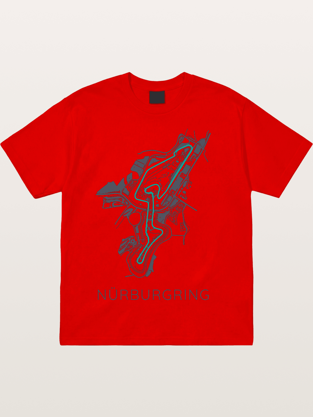Nu?rburgring Track Diagram Cotton T-shirt