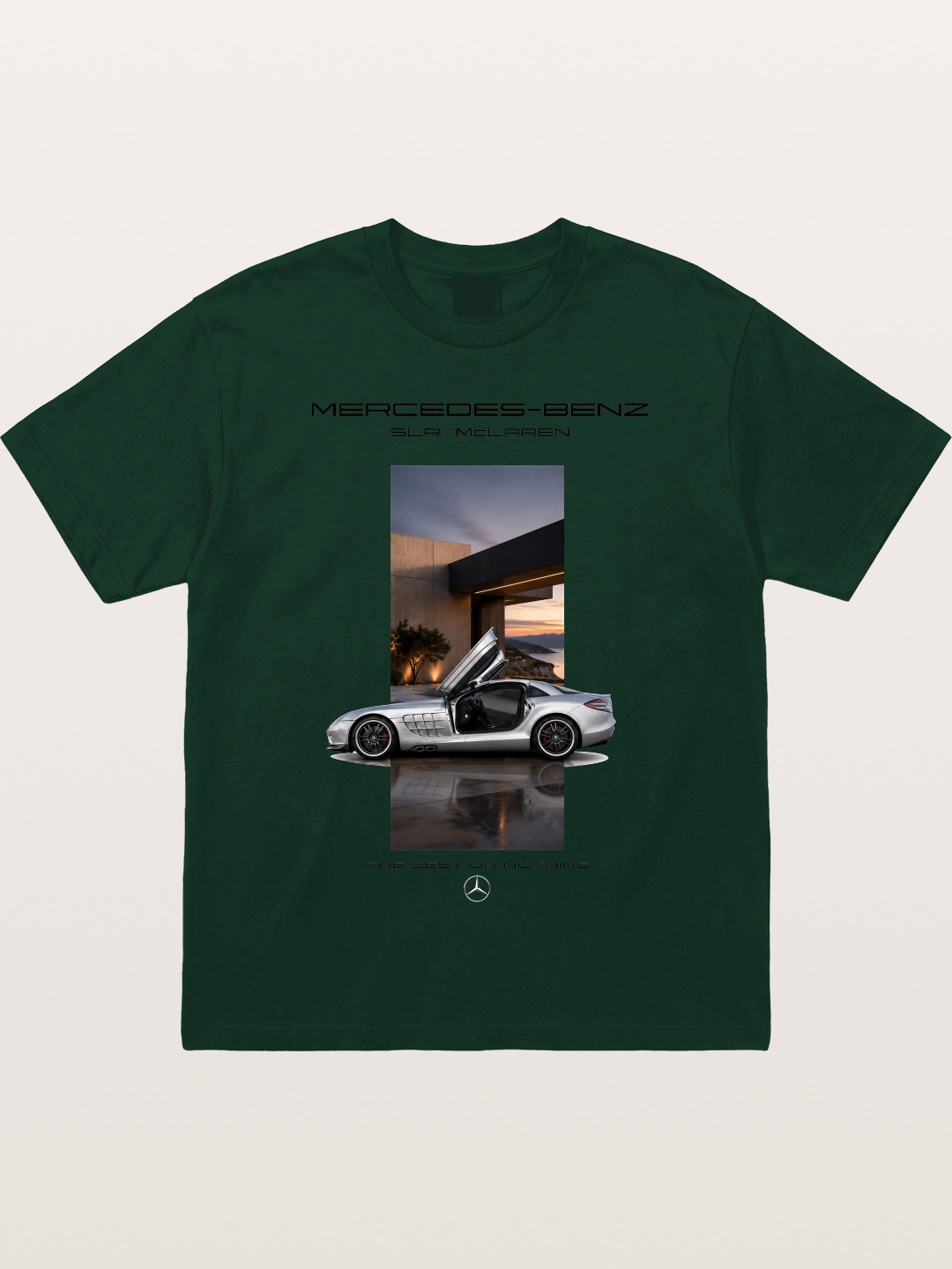 Mercedes SLR McLaren Poster Gildan T-shirt