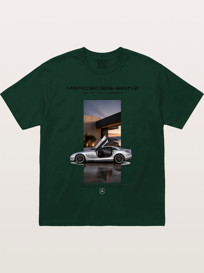 Mercedes SLR McLaren Poster Gildan T-shirt