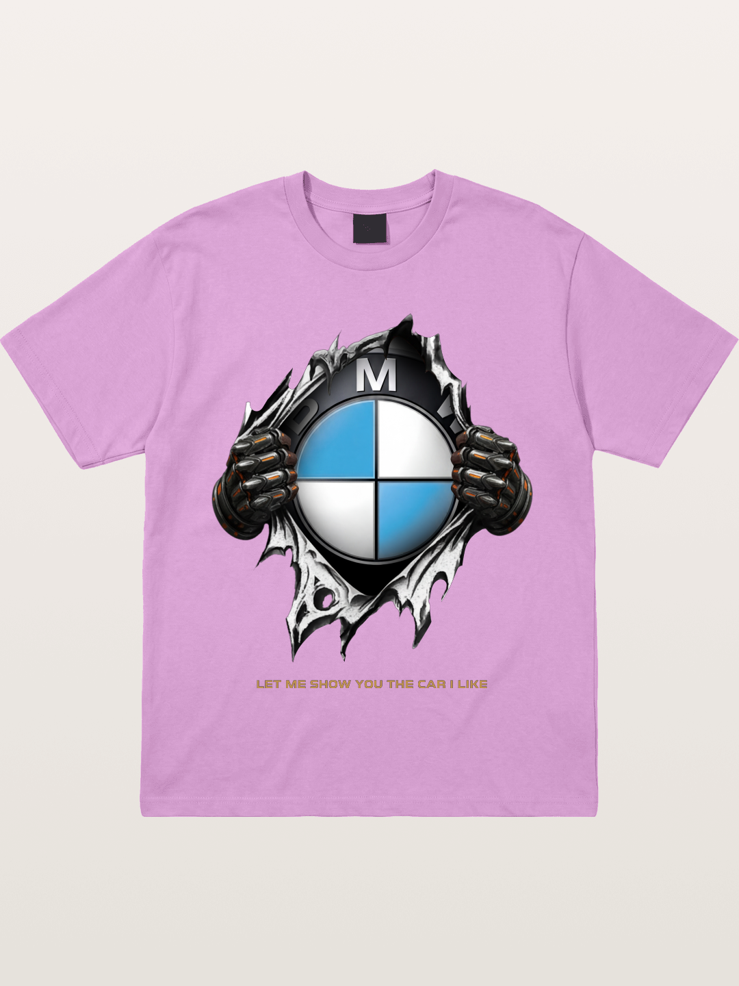 BMW Roundel Tear Through Design Gildan T-shirt