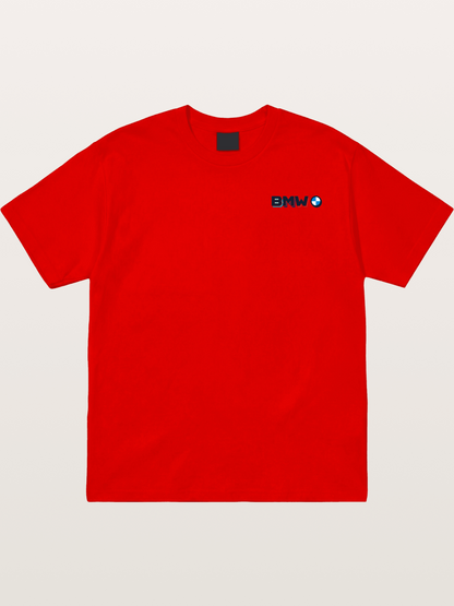BMW Modern Typography Logo Cotton T-shirt